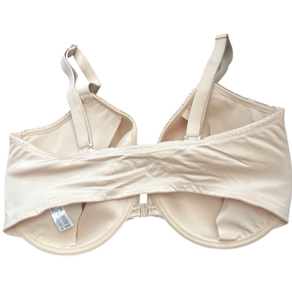 Wacoal 853292 Basic Beauty Front Close Contour Bra Beige Sand 38DDD NWOT - Picture 4 of 4